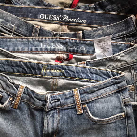 Guess jeans size 26,27, Armani Jeans size 4 - Picture 2 of 5